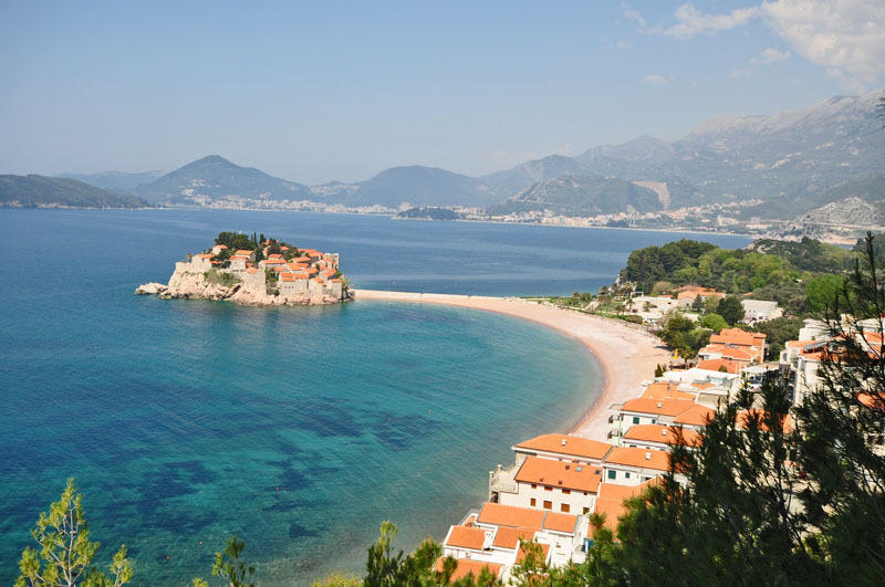 Apartments Vila Andja Sveti Stefan Exteriör bild